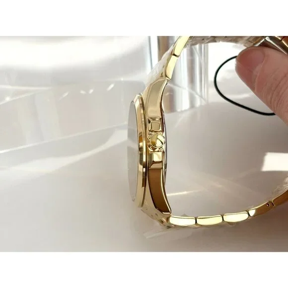 NEW Citizen Eco Drive Men's Peyten Champagne Dial Gold Band Watch BM752-54P 41mm - Picture 12 of 16